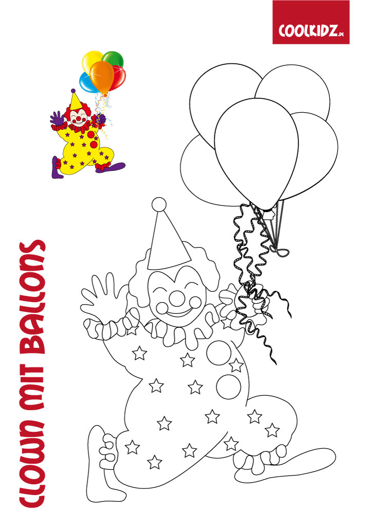Darum findet ihr hier immer mal wieder neue malvorlagen oder briefpapier zu verschiedenen themen und jahreszeiten. Bastelvorlagen Clown Zum Ausdrucken : Clowns Malvorlagen Karneval Malvorlagen Clown Malvorlage Auf Coolkidz De